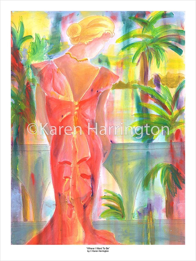 "Where I Want to Be" Limited Edition Giclée Print