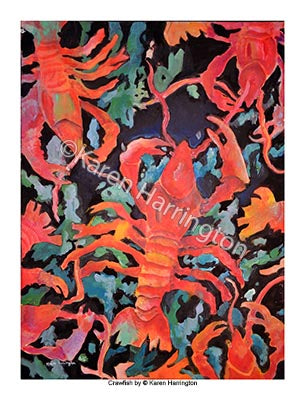 Crawfish-Limited Edition Giclee Print