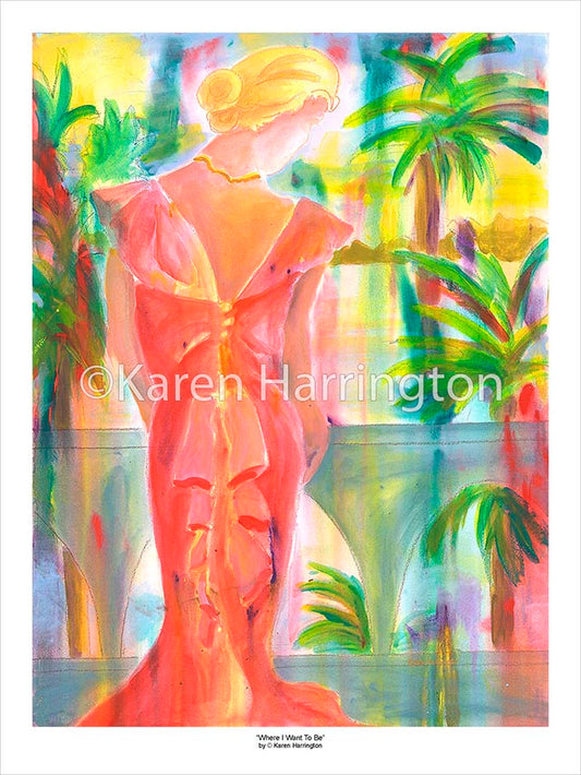 "Where I Want to Be" Limited Edition Giclée Print