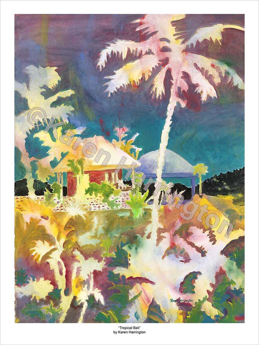 Tropical Bali- Limited Edition Giclée