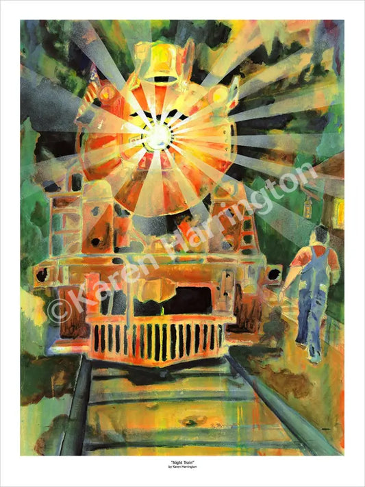 ’Night Train’ Limited Edition Giclée Print