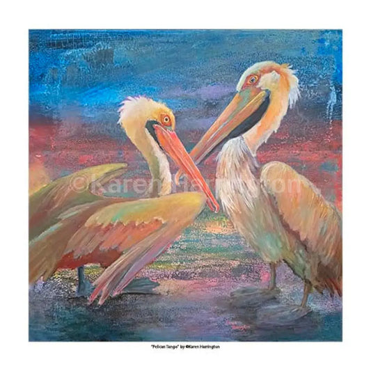 Pelican Tango - Limited Edition Giclée